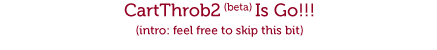 CartThrob 2 Beta is Go