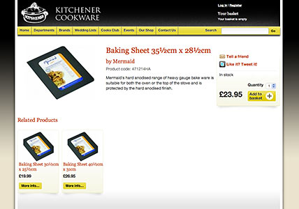 Product Detail Page