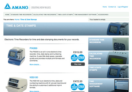 Product Landing Page