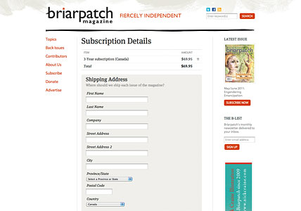 Subscription Details