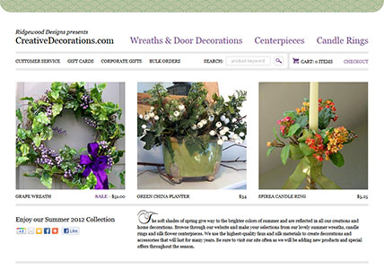 Home page