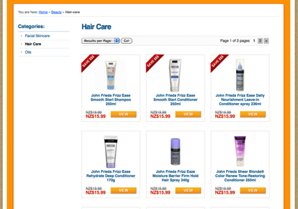 Category Page