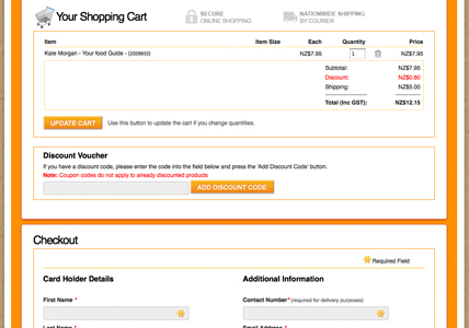 One Page Checkout
